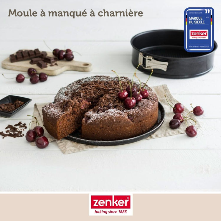 Ensemble de 2 Moules à manqué à charnière 26 cm Zenker Black Metallic