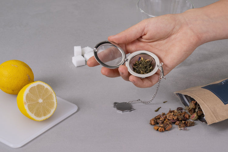 Boule a thé avec chaine en inox Fackelmann Essential