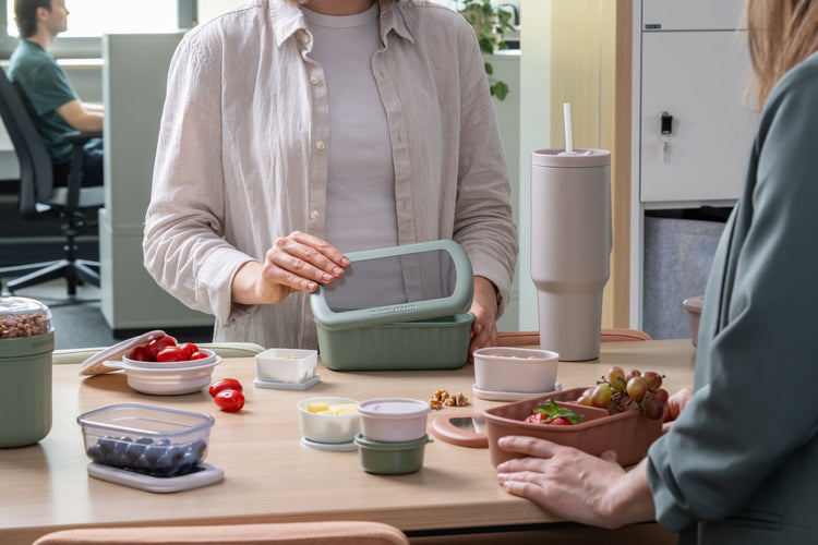 Lunchbox Verte à compartiment réglable 1 litre sans BPA Fackelmann Storage
