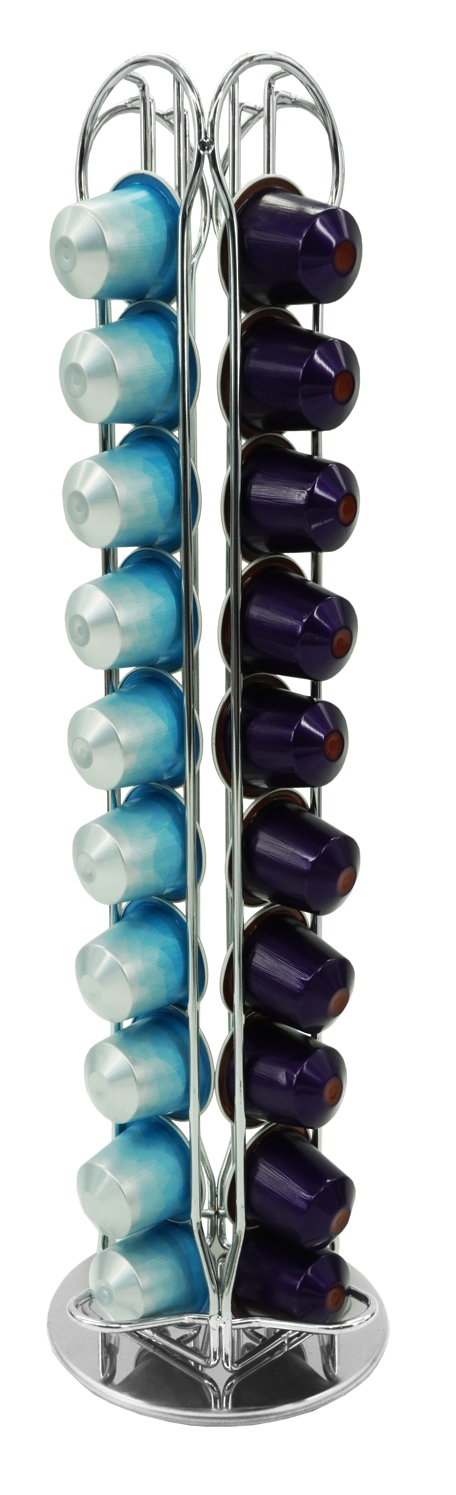 Porte capsule Nespresso rotatif Fackelmann Petit Déjeuner