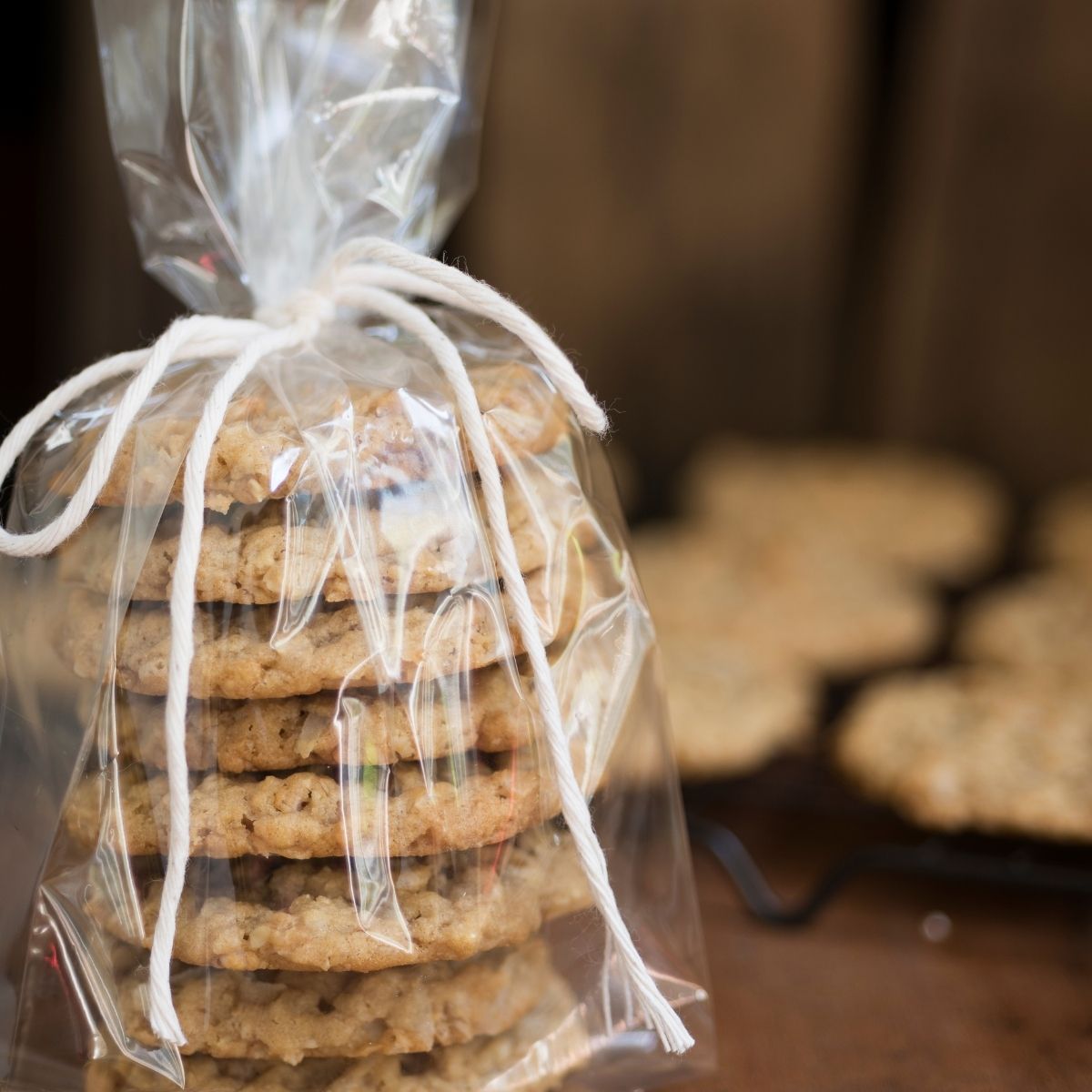 Lot de 10 sachets biscuits transparents Zenker