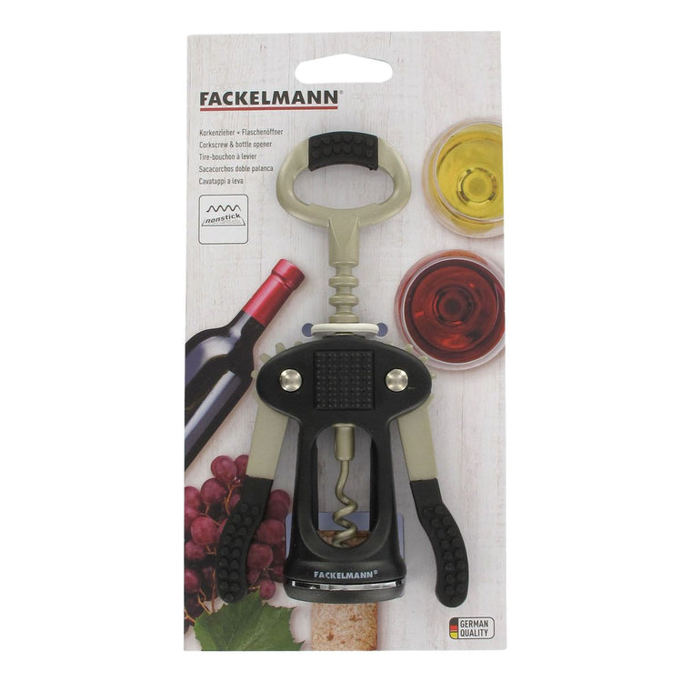 Tire-bouchon à levier décapsuleur 17 cm Fackelmann Bar Concept