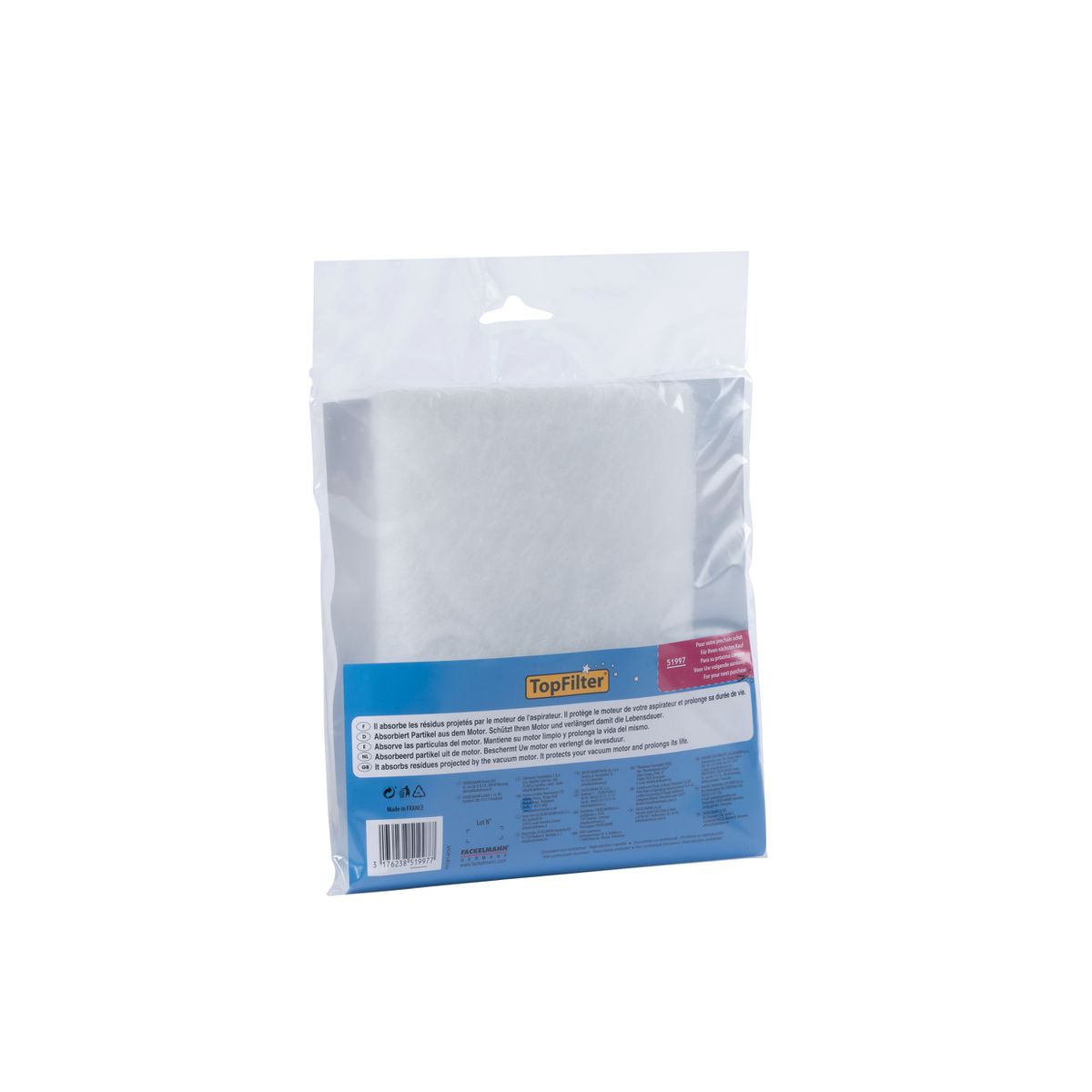 Filtre aspirateur entrée moteur universel TopFilter