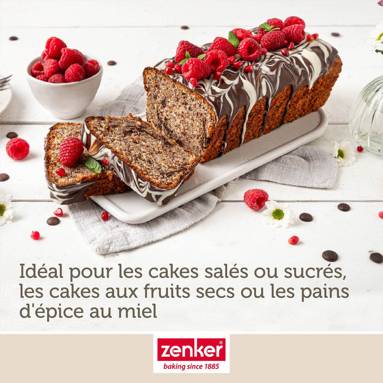 Moule à cake 25 x 11,5 x 7 cm Zenker PerfectBack+