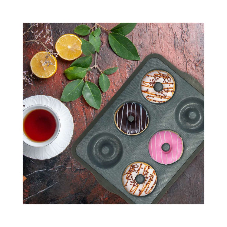 Set de 4 ustensiles de pâtisserie moule à gâteaux bol et spatule Silicone fibre de verre Silicone fibre de verre Zenker  Silicone fibre de verre