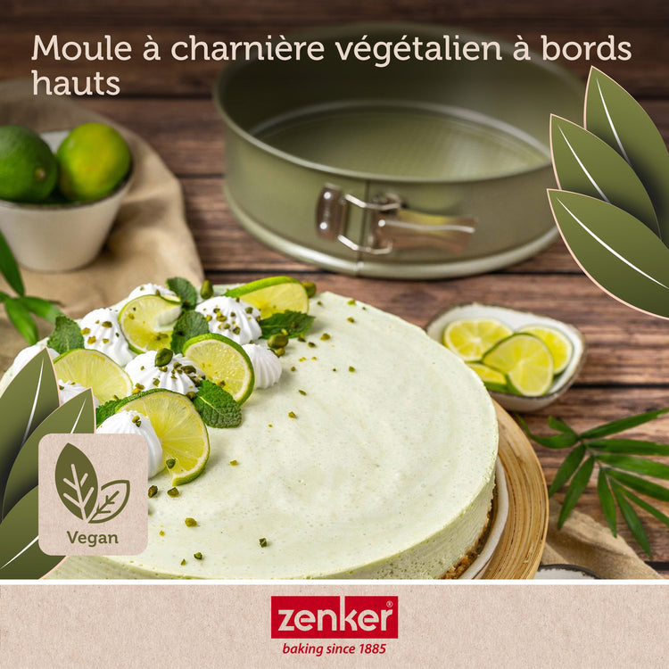 Set de 4 ustensiles de pâtisserie moule à manqué 2 bols et spatule Zenker Green Vision