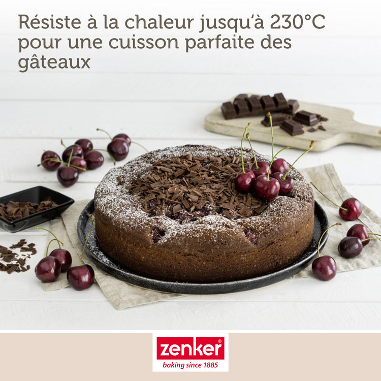 Set de 5 ustensiles de pâtisserie moule à manqué bol spatule et verre doseur Black metallic Black mettallic Zenker  Black mettallic