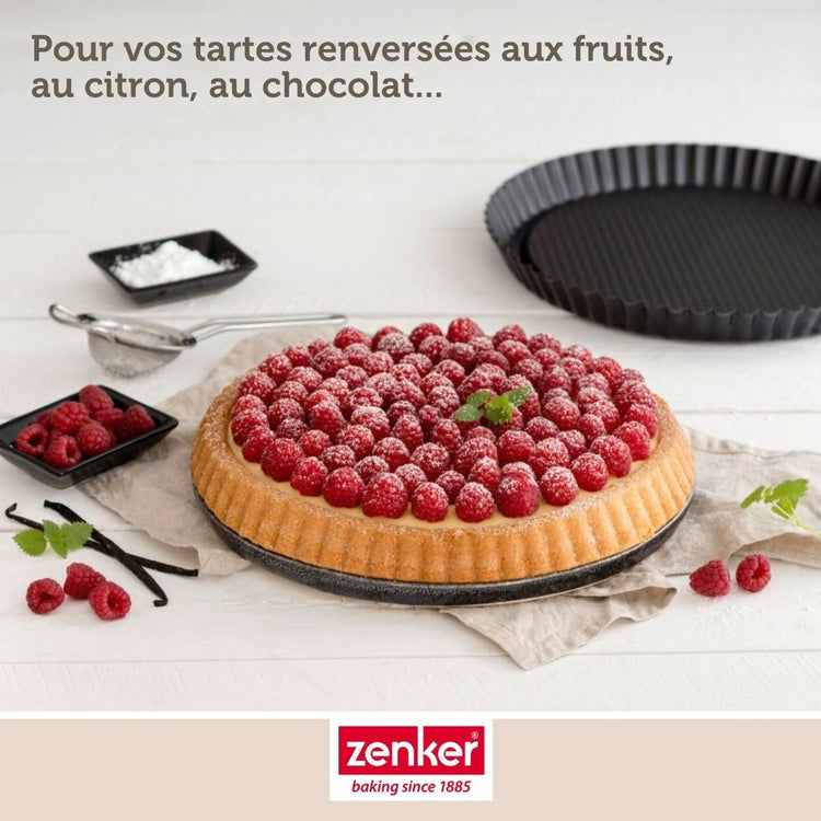 Set de 5 ustensiles de pâtisserie moule à gâteaux 2 bols spatule et verre mesureur Black metallic Black mettallic Zenker  Black mettallic
