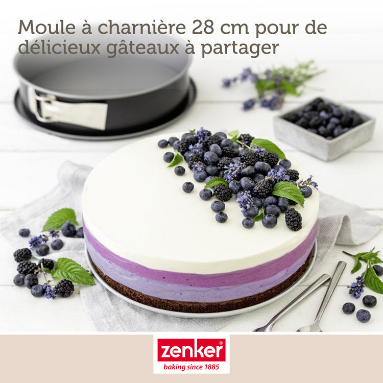 Set de 5 ustensiles de pâtisserie moule à gâteaux bol et spatule Zenker Energy