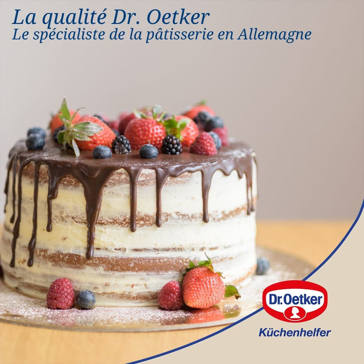 Lot de 2 moules à gâteaux 24/24 cm en silicone Dr Oetker Flexxibel Love