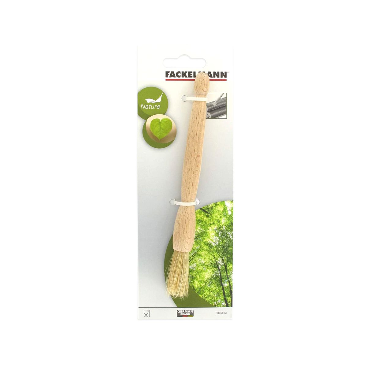 Pinceau à pâtisserie et cuisine Fackelmann Wood Edition