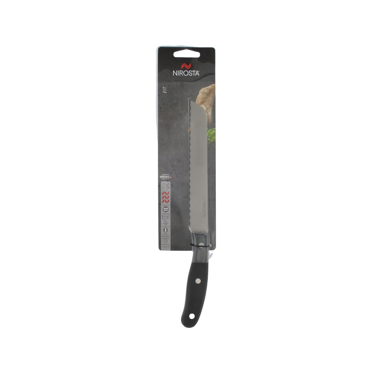 Couteau à pain 31 cm Nirosta Fit