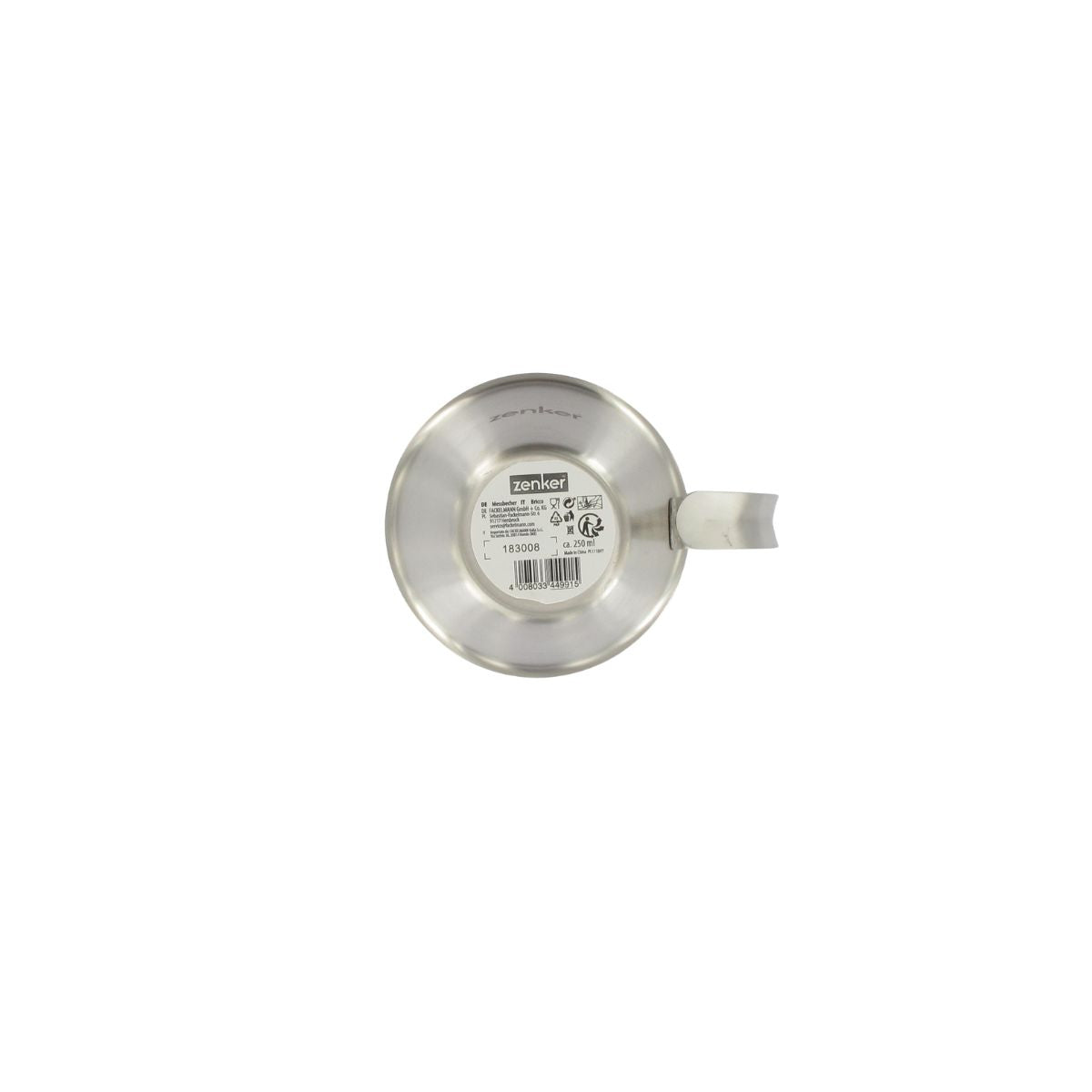 Verre doseur en inox 250 ml Zenker