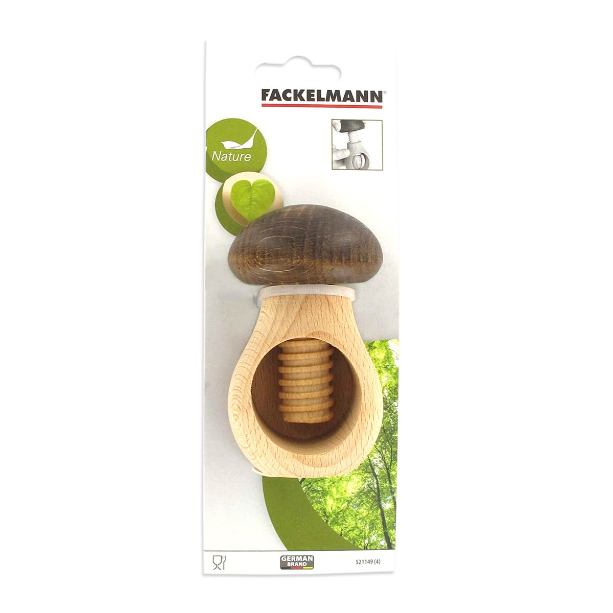 Casse-noix en bois vissable Fackelmann Wood Edition