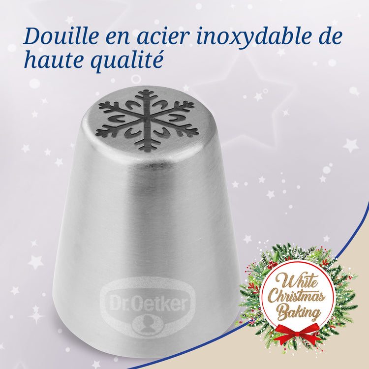 Set de 2 poches à douille en plastique Dr Oetker Baker Edition