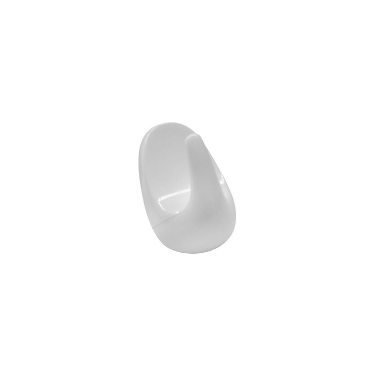 Crochets adhésifs en plastique lot de 4, dimensions 5 cm résistants et pratiques pour tous vos besoins Fackelmann Tecno