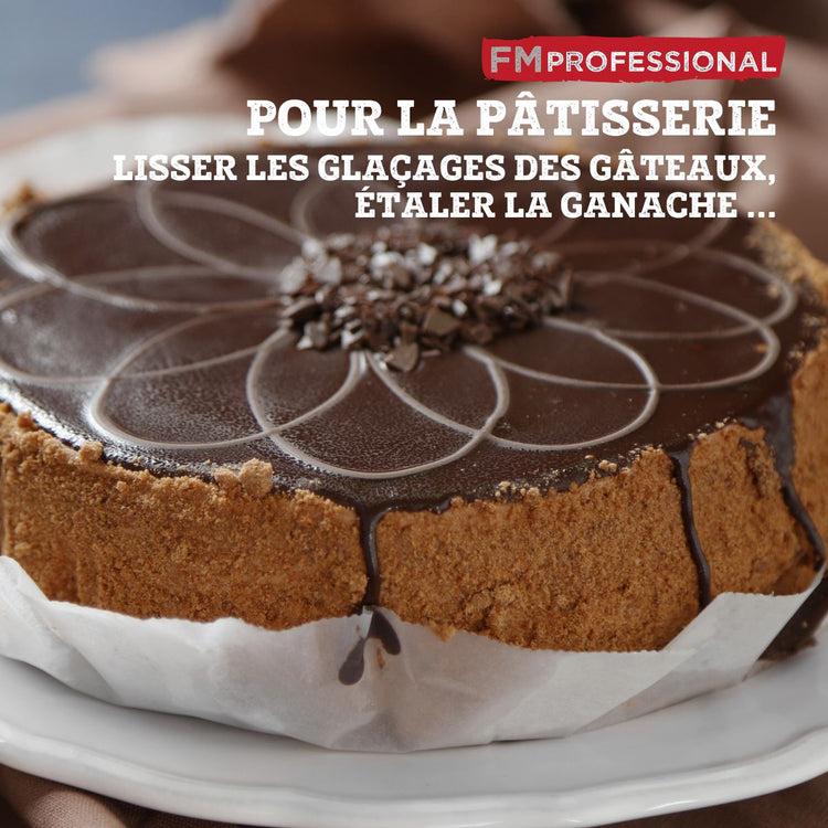 Ensemble de 2 Spatules à crêpes inox 25,9 cm FM Professional Pâtisserie