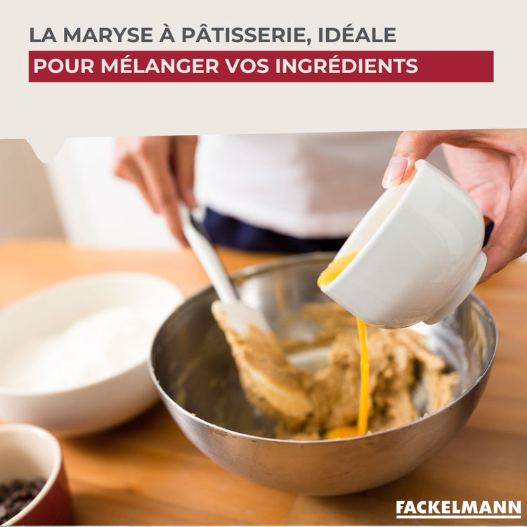 Ensemble de 2 Maryses de pâtisserie et de cuisine manche en résine de 52 cm Fackelmann