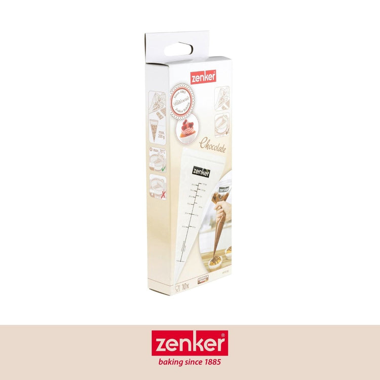 Set de 2 poches à douilles professionnelles Zenker Smart Pastry