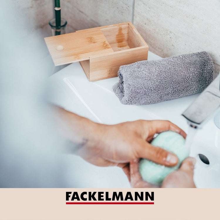 Lot de 2 porte savon avec 2 ustensiles de cuisine Fackelmann Tecno