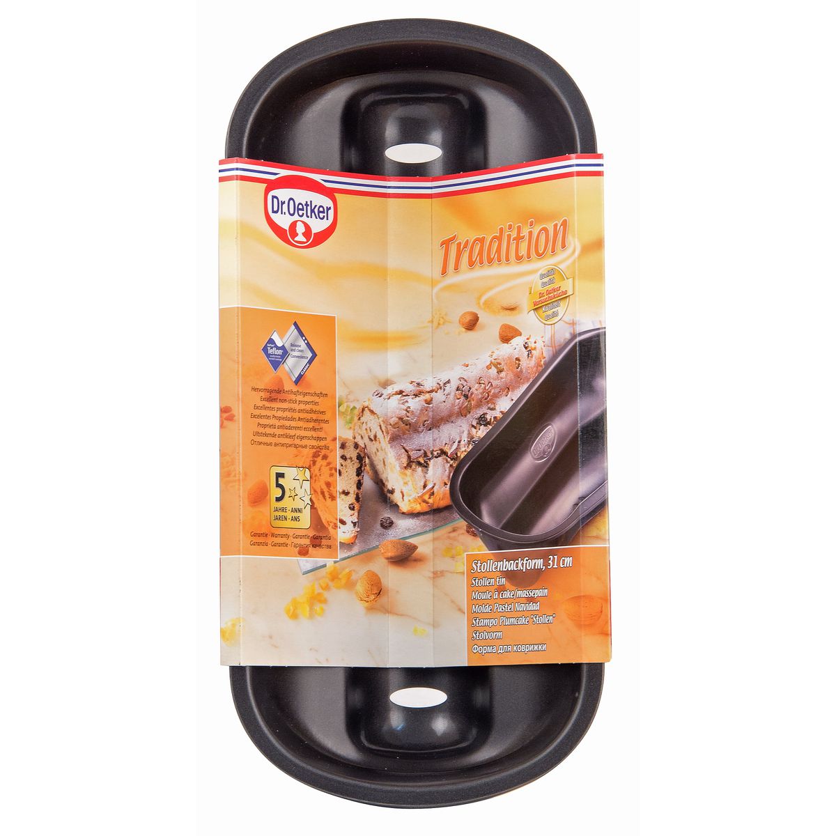 Moule à stollen type Moule à pain Dr Oetker Tradition