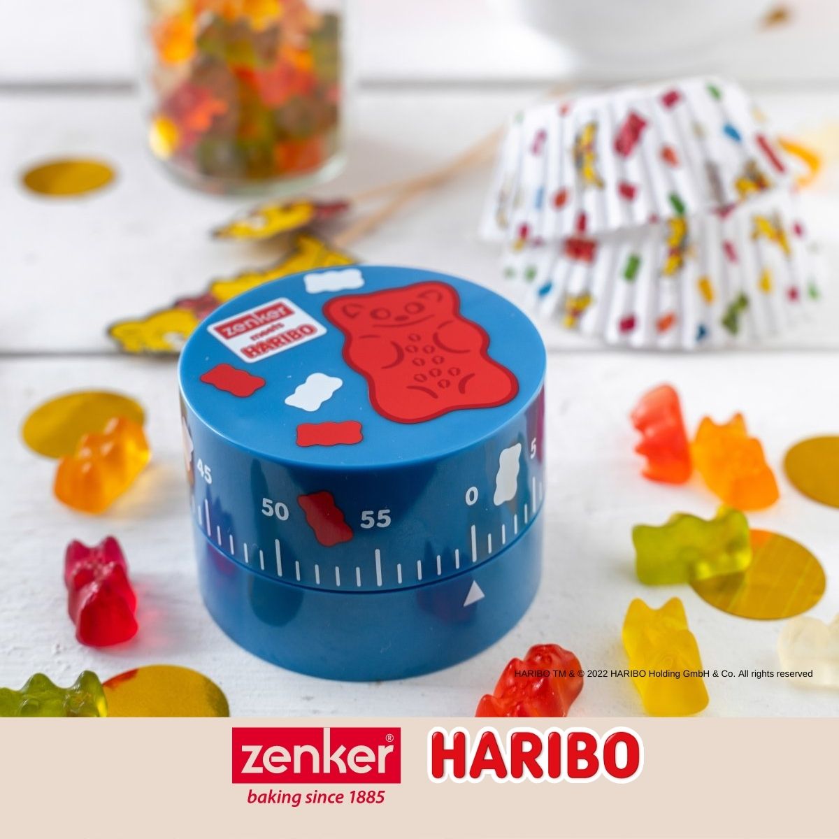 Minuteur de cuisine pour enfants 60 minutes Zenker Haribo