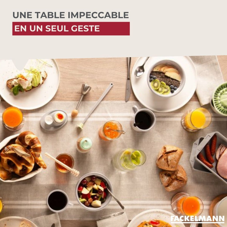 Ensemble de 2 ramasse miettes de table Fackelmann Tecno