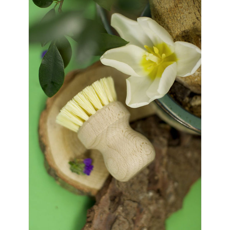 Set de 2 brosses à légumes en bois Fackelmann Nature FSC