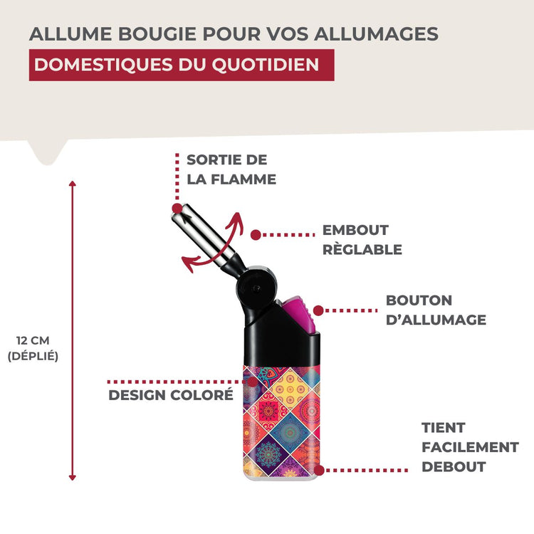 Petit allume gaz flexible Fackelmann Tecno