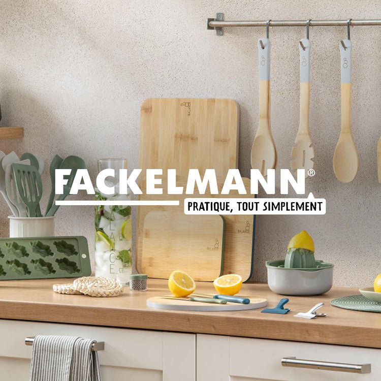 Lot de 4 pinces inox pour fermer les sachets Fackelmann Balance