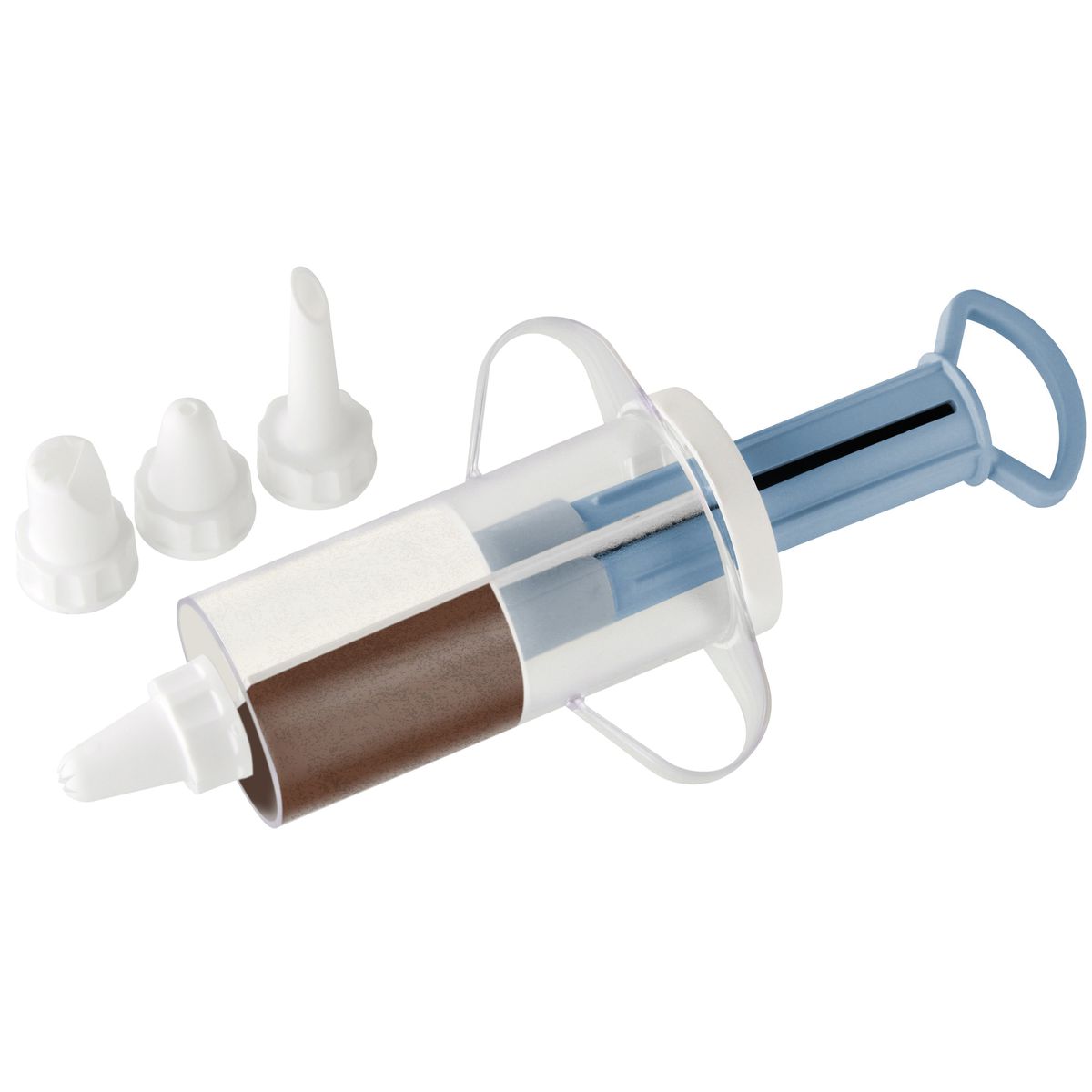 Seringue à pâtisserie avec deux compartiments et 4 embouts plastique Zenker Sweet Sensation