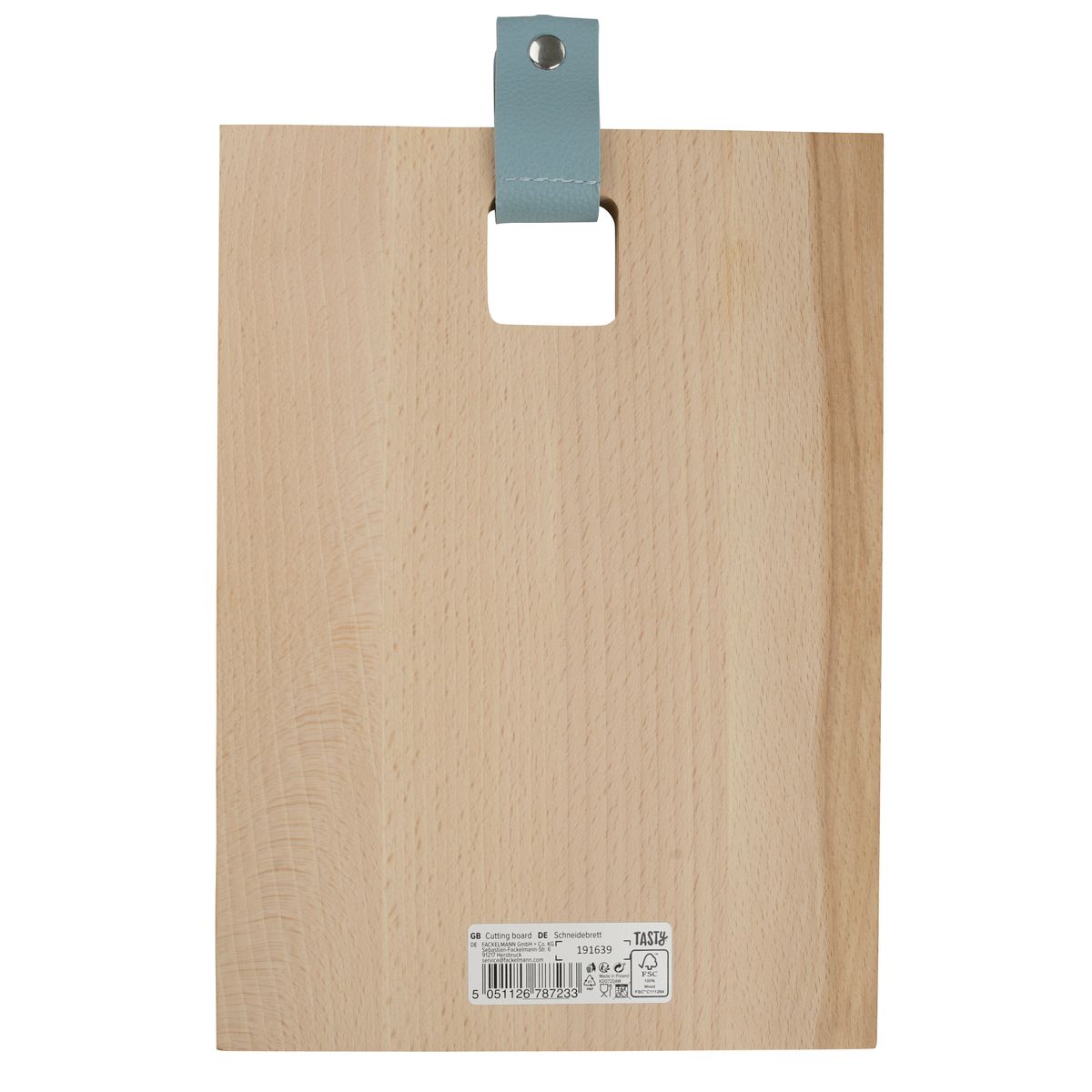 Planche à découper en bois rectangulaire 25 x 18 cm Tasty Green