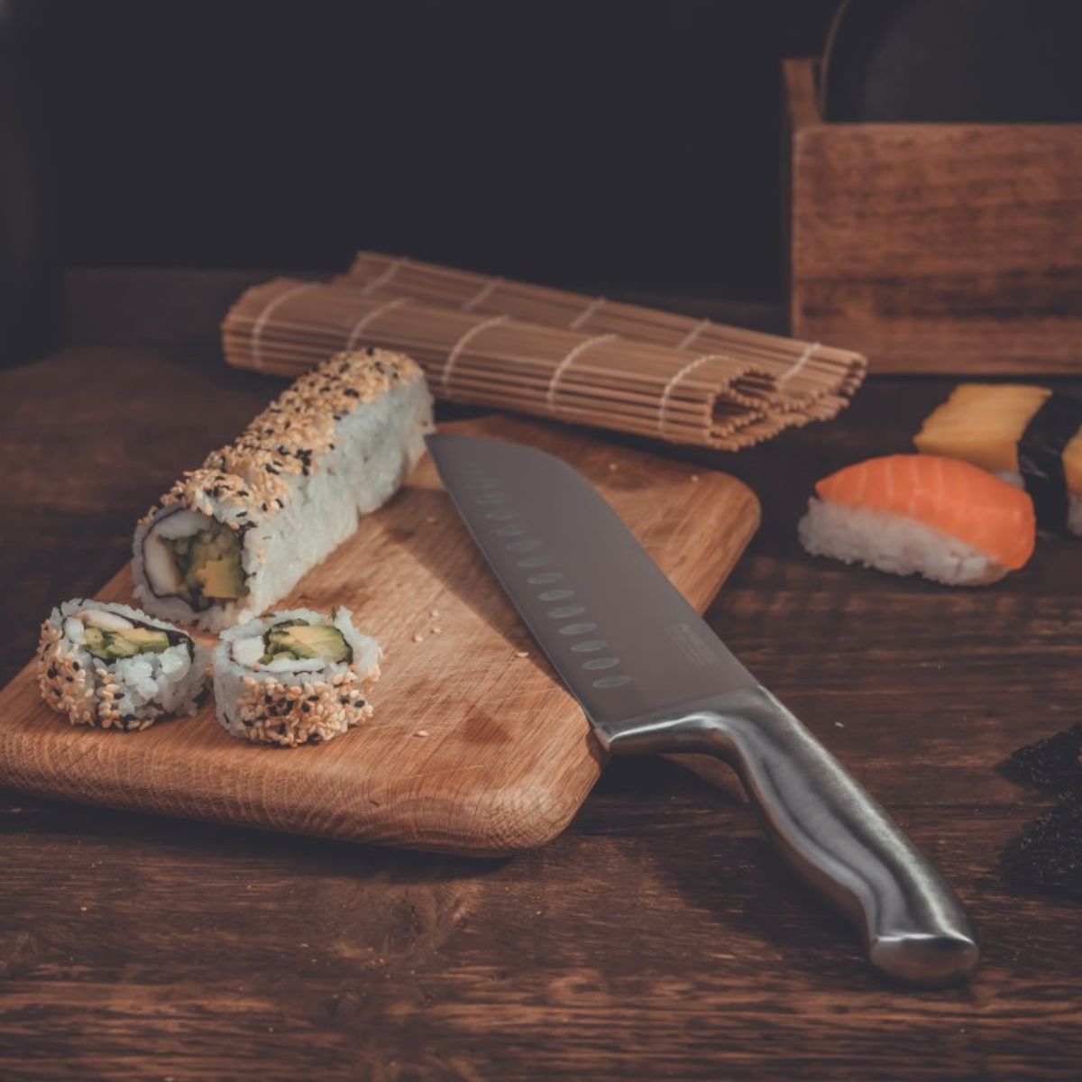 Ensemble de 5 couteaux de cuisine professionnels en inox Nirosta Star
