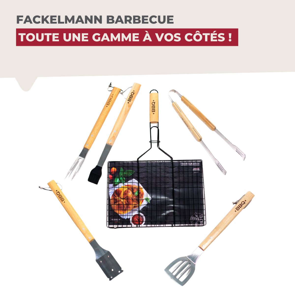 Pince à barbecue Fackelmann BBQ Edition