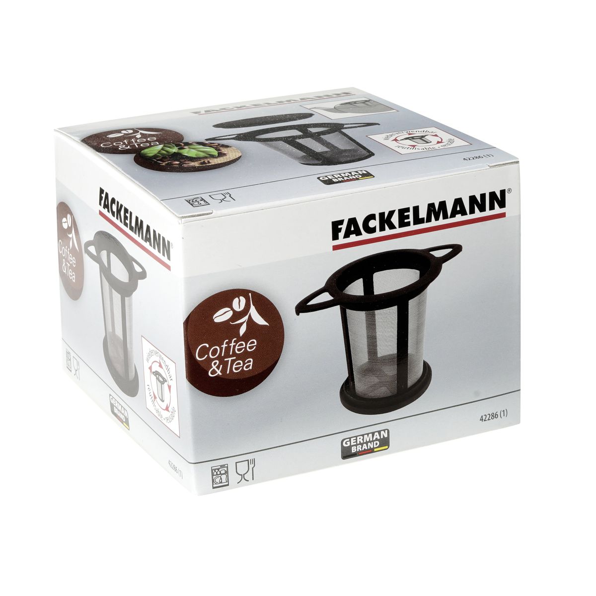 Filtre à thé réutilisable pour théière et tasse à thé Fackelmann
