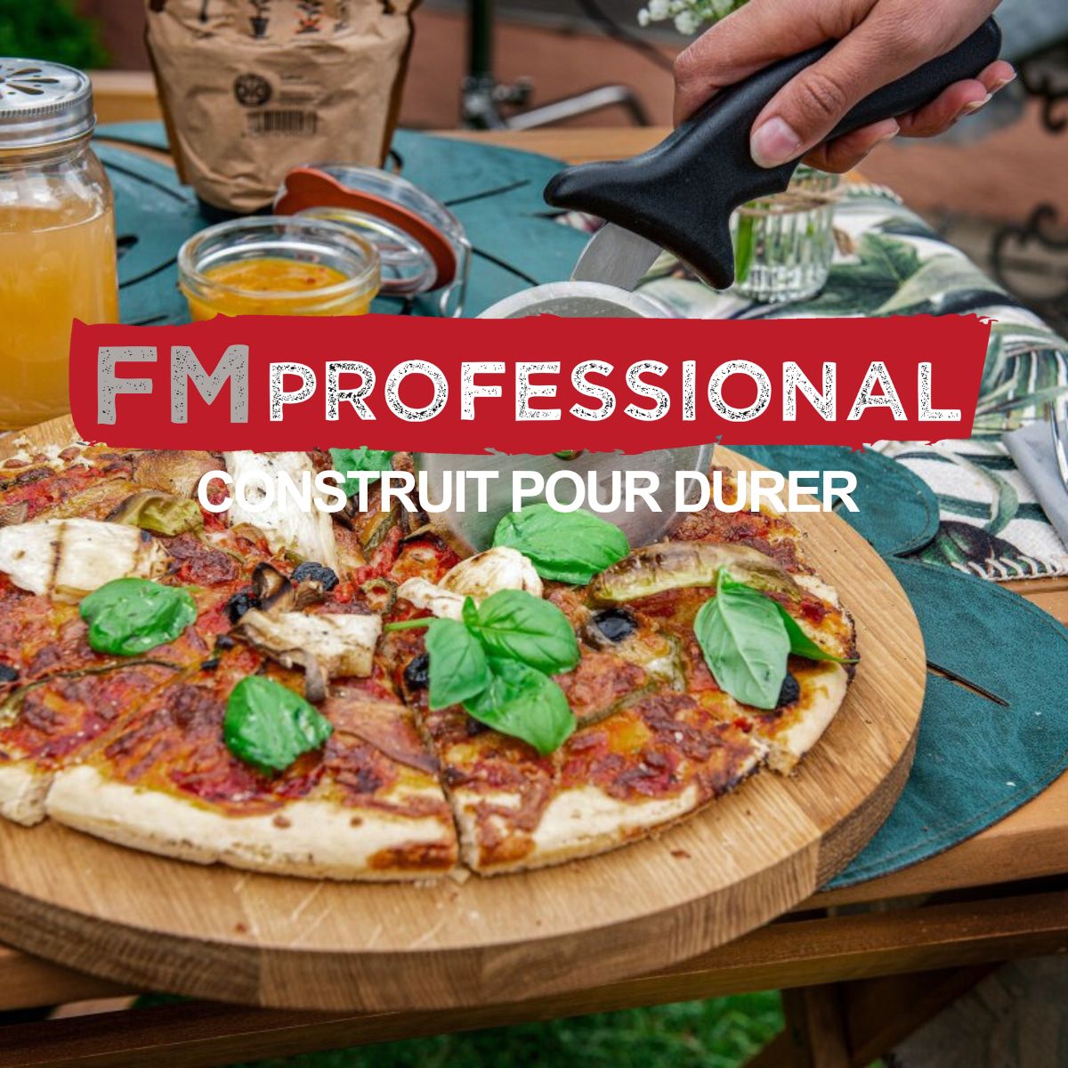 Plaque pizza FM Professional