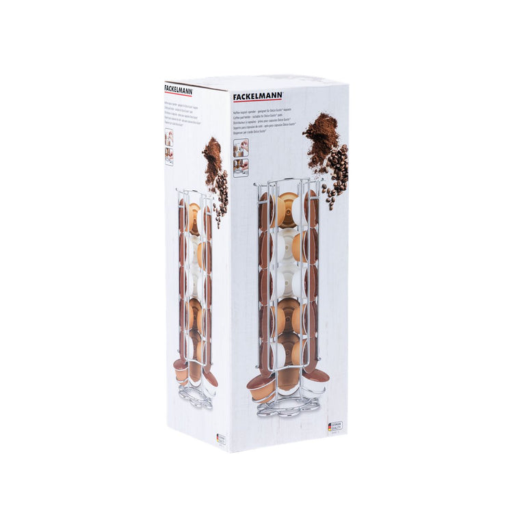 Ensemble à café avec porte capsules Dolce Gusto® et mousseur à lait Fackelmann