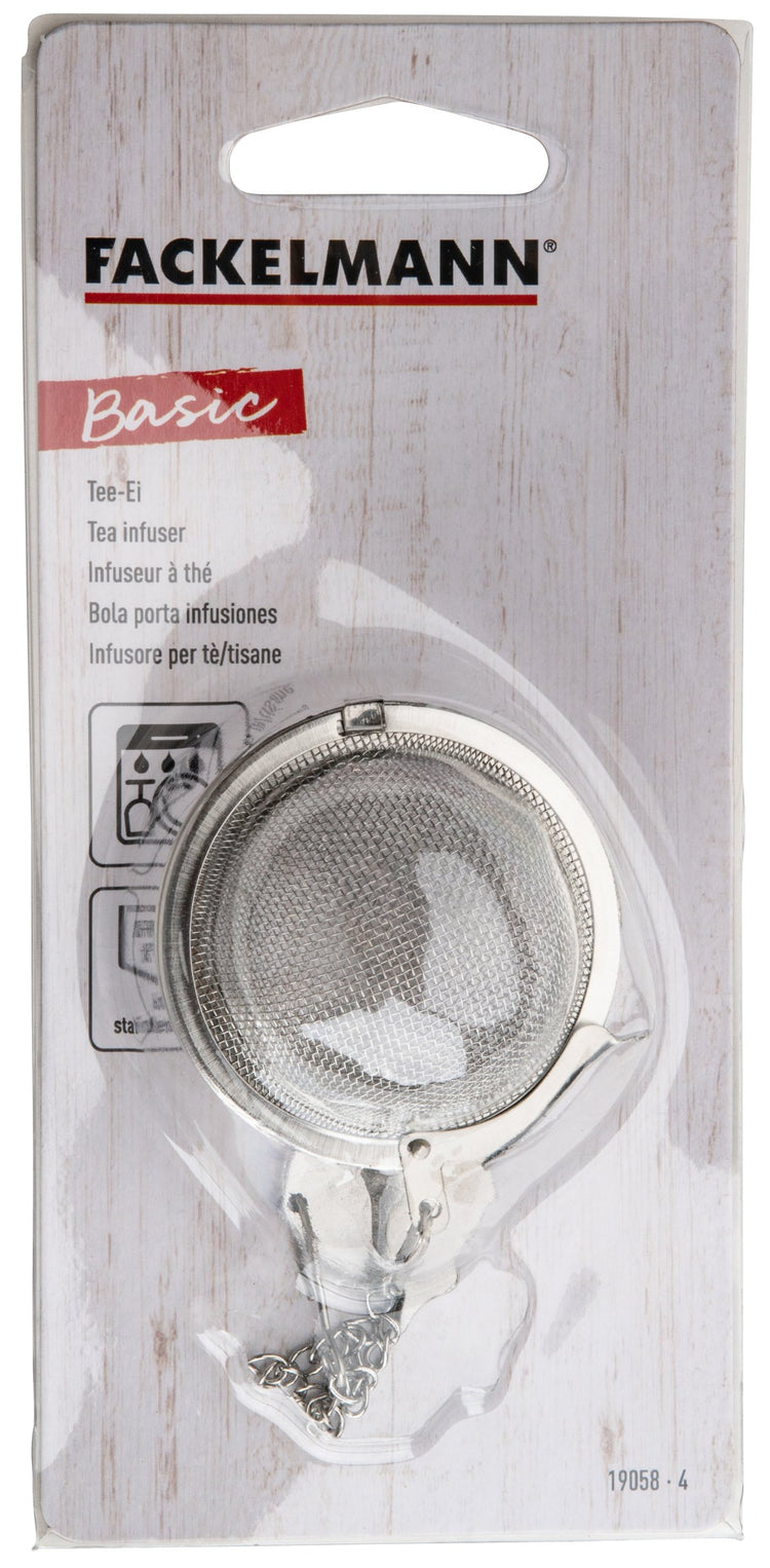 Boule a thé avec chaine en inox Fackelmann Essential