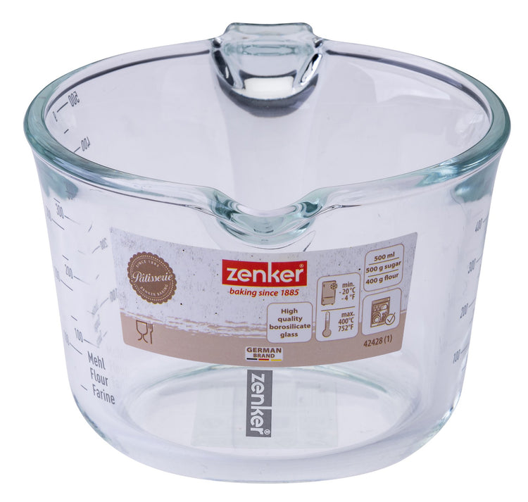 Verre mesureur en verre 500 ml Zenker