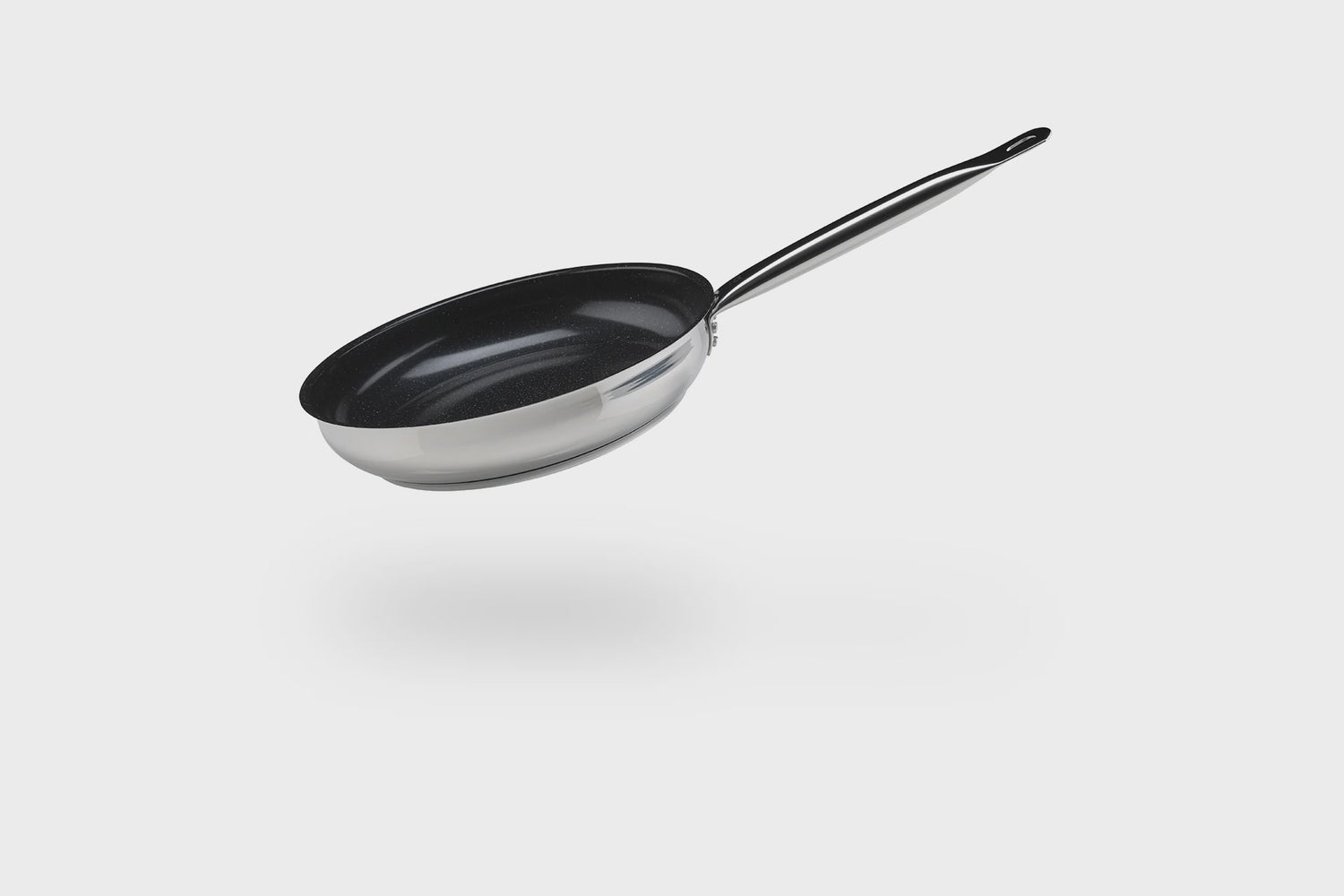 Set de 2 Poêles de cuisson avec revêtement céramique sans PFAS 28 cm et 32 cm Profi Therm Platinum Elo